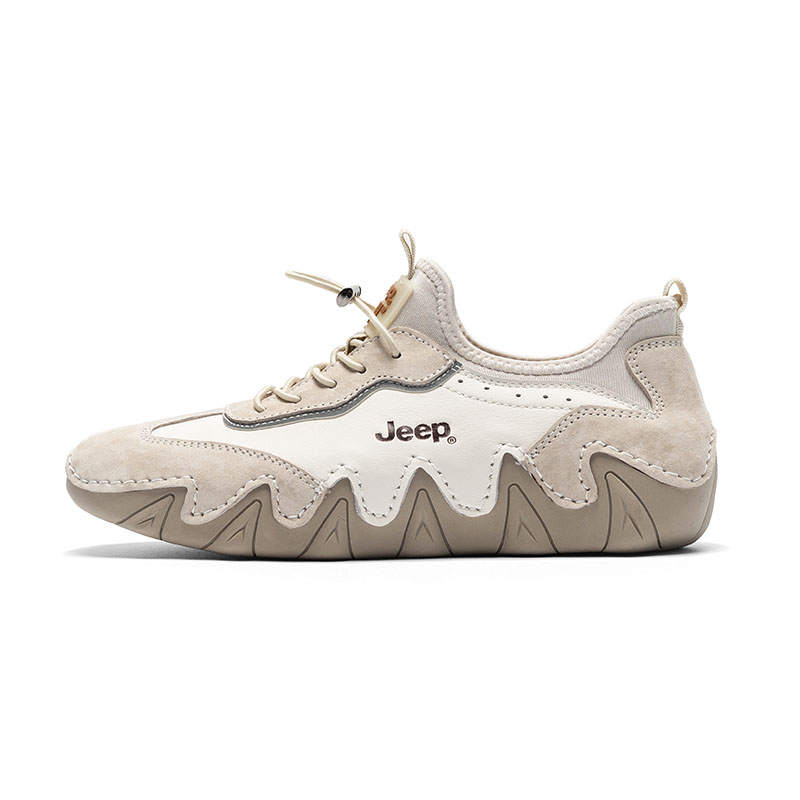 Jeep Low top Casual Shoes Women's White Gray