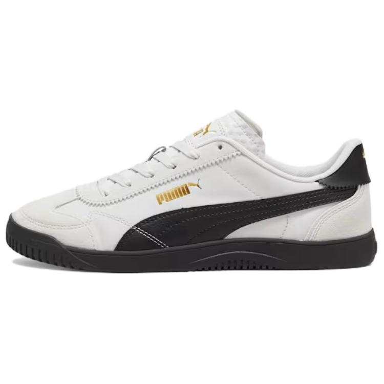 PUMA Club 5v5 Abrasion Resistant Breathable Low top German Army Trainers Unisex White Black