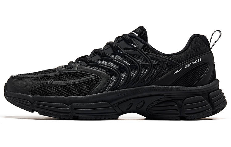 Erke Fishbone Textile, Synthetic Leather Cushioning Slip Resistant Abrasion Resistant Low top
