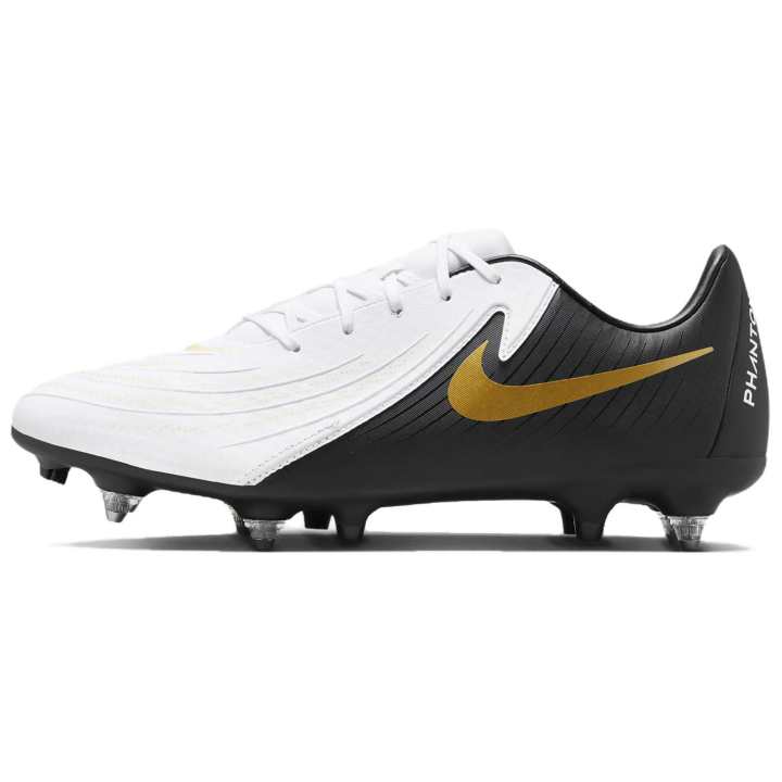 Nike Nike Phantom GX SG Soft Ground Slip Resistant Abrasion Resistant Soccer Shoes Unisex Black White
