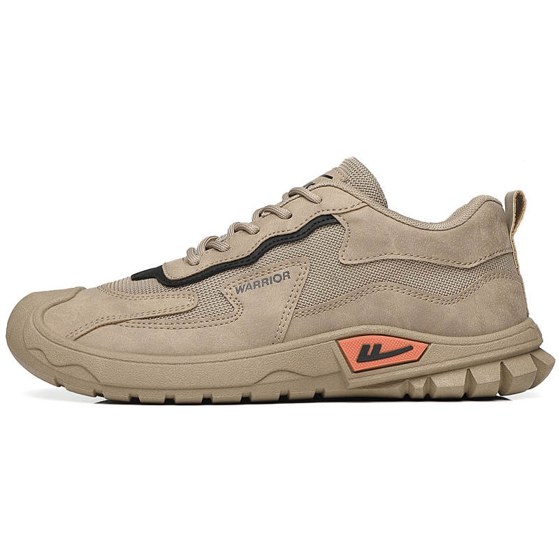 Warrior Abrasion Resistant Abrasion Resistant Low top Casual Shoes Men's Khaki