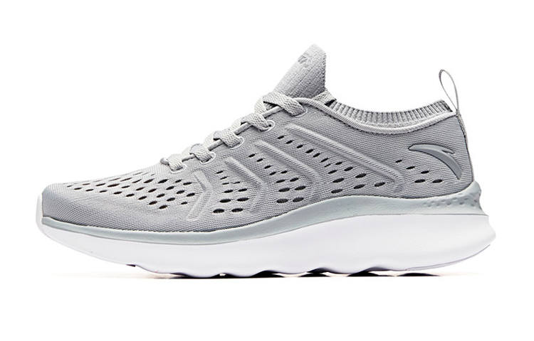 ANTA Casual Shoes Women's Low Top Mist Gray