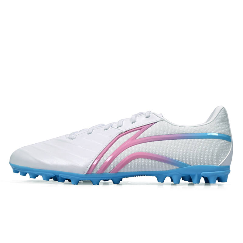 Li-Ning Li Ning AG Rubber Short Studs MG Rubber Short Studs Artificial Turf Synthetic Leather Soccer Shoes Men's