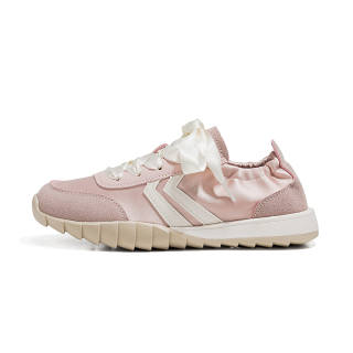 FEIYUE Slip-Resistant Abrasion-Resistant Low-top Casual Shoes Women's Pink White