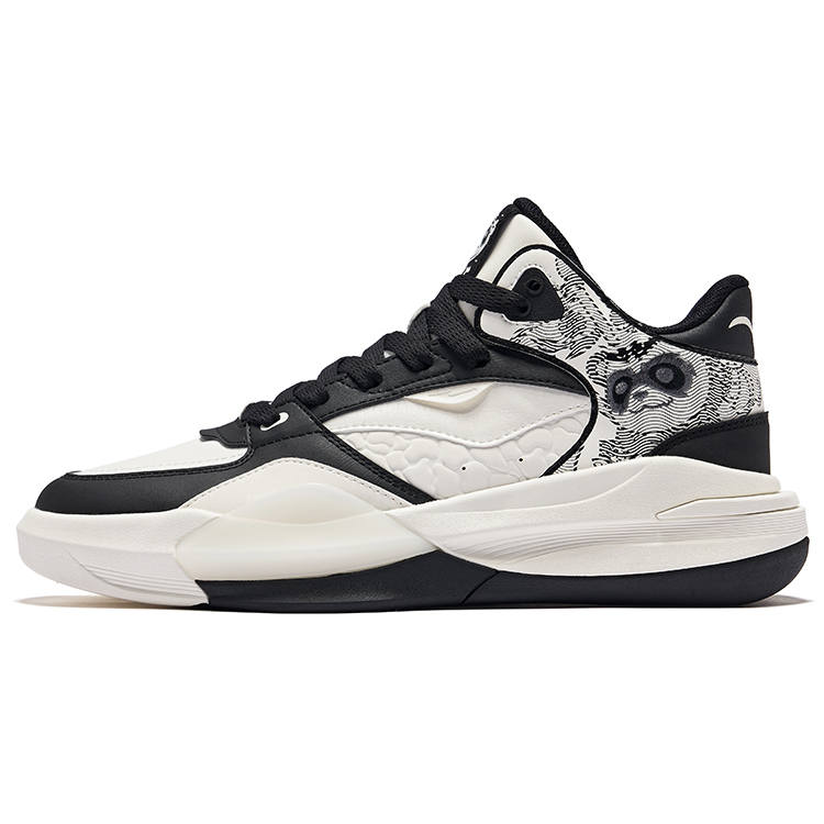 Erke Battery Panda 3V2 Slip Resistant Abrasion Resistant Slip Resistant Abrasion Resistant High top Casual Shoes Men's