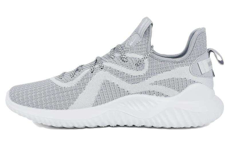 Warrior Fabric Cushioning Abrasion Resistant Breathable Low top Casual Shoes Men's Gray