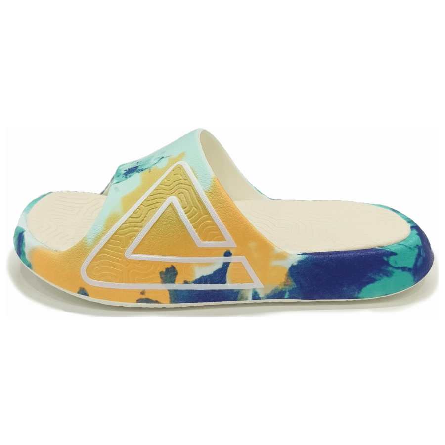 PEAK Statistic Sandals Quiet Slide Slippers Women's Milk Jade Blue