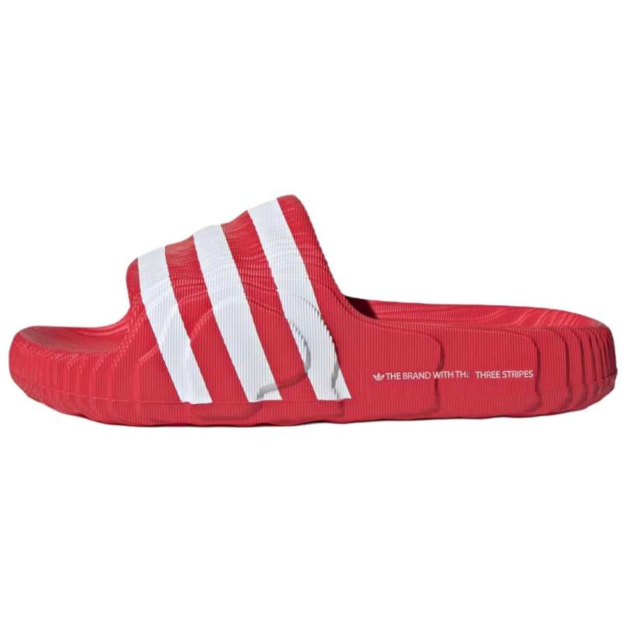 Adidas Originals Adilette 22 Adidas Originals Slides 'Scarlet White'