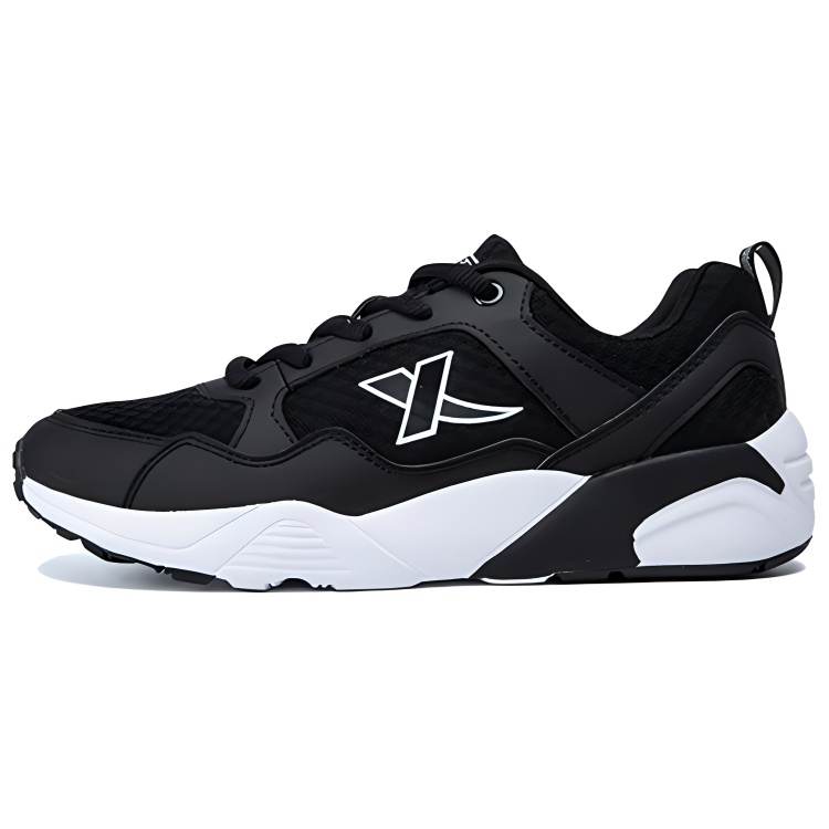 XTEP Casual Shoes Women's Low Top Black White