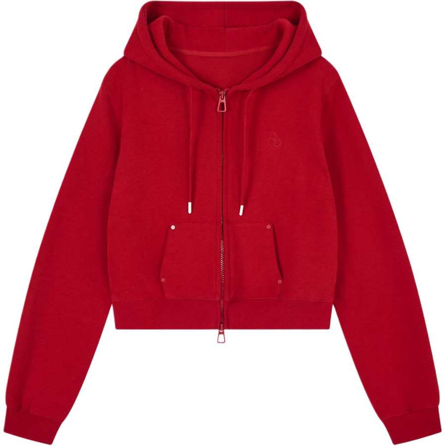 Kirsh SS26 Sweatshirts Women's Red Hooded Moderate