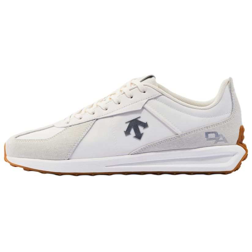 DESCENTE Chron Slip Resistant Abrasion Resistant Low top Casual Shoes Women's White Gray