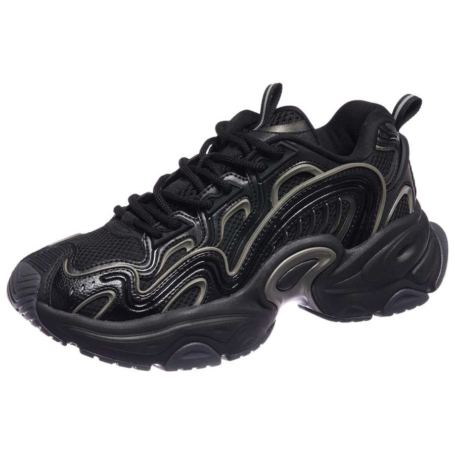 Anta Slip Resistant Abrasion Resistant Low top Casual Shoes Men's Black