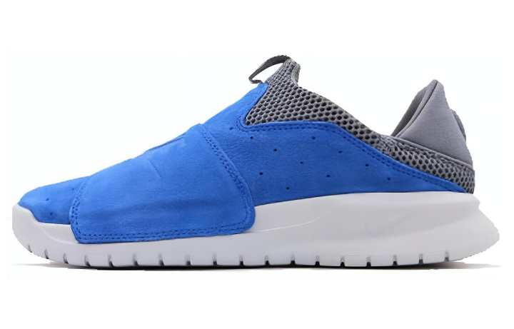 Nike Nike Benassi Slip Abrasion Resistant Breathable Abrasion Resistant Breathable Low top Casual Shoes Men's Blue Gray