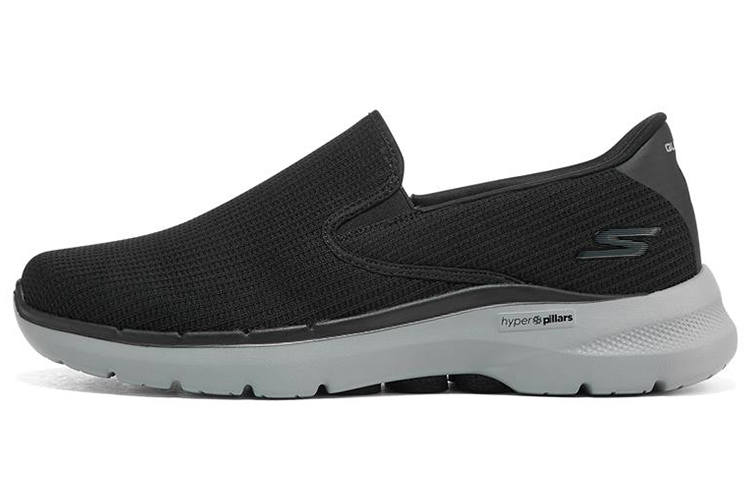 Skechers Go Walk 6 Anaglyph 'Black Grey'
