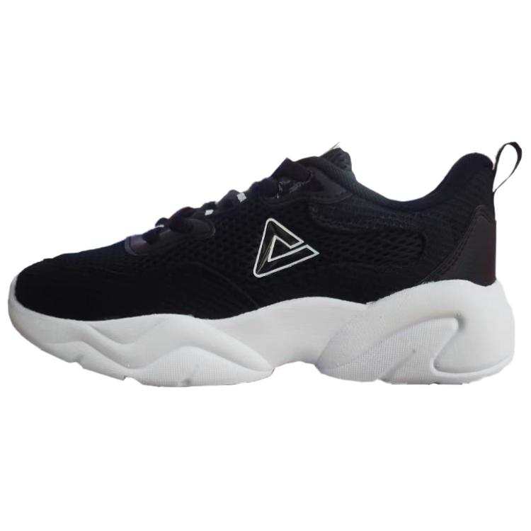 PEAK Abrasion Resistant Abrasion Resistant Low top Casual Shoes Women's Black White