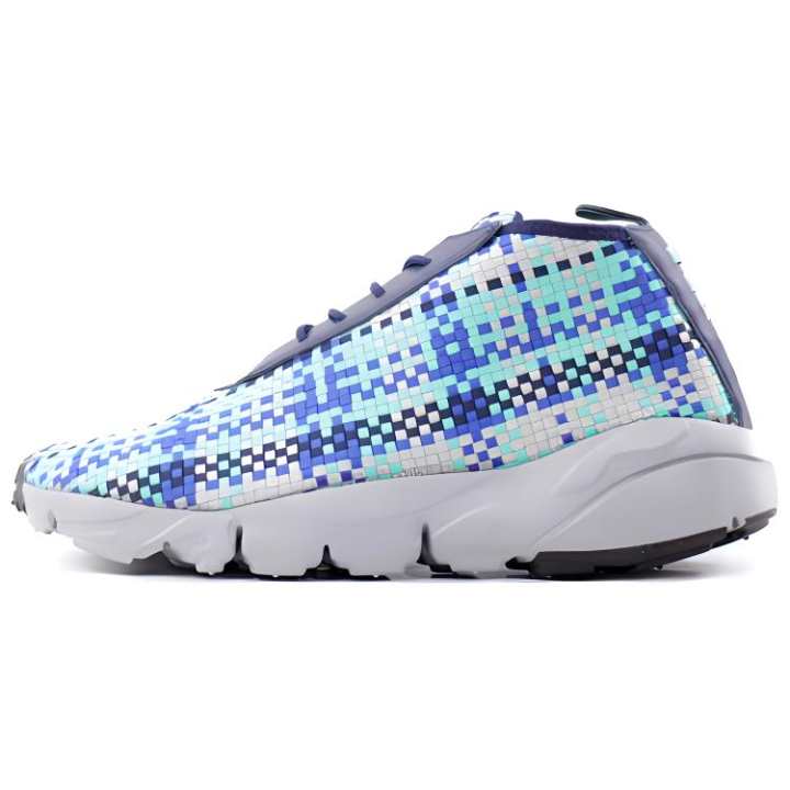 Nike Nike Air Footscape Desert Chukka Midnight Navy/Hyper Jade Game Royal Metallic Silver