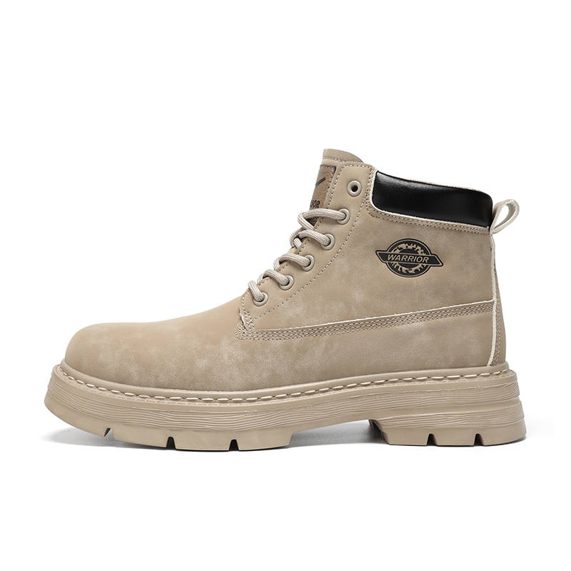 WARRIOR Warrior Classic Yellow Boots Short Combat Boots Men's
