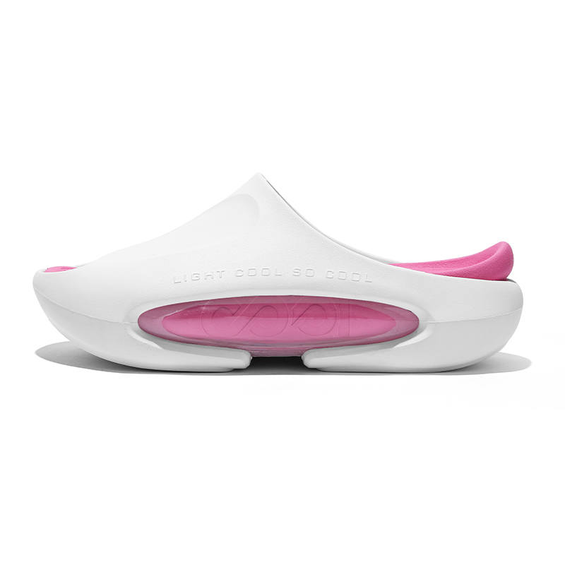 QINGKU Jin Dou Cloud Collection EVA Quiet Slide Slippers Unisex Hydrogen Cloud Rose