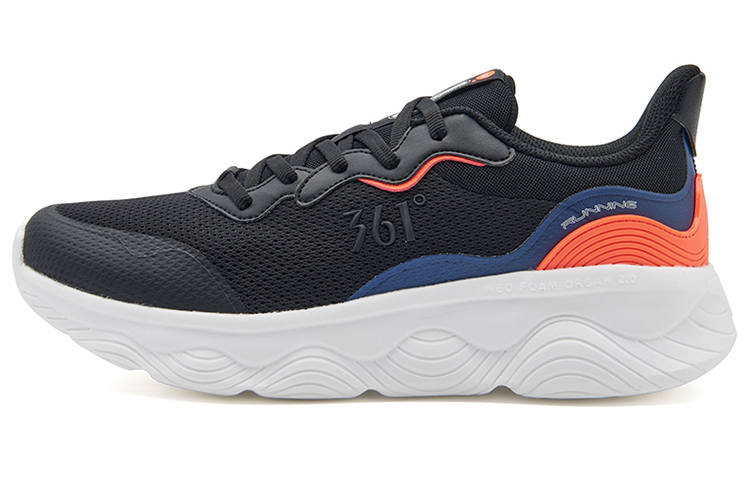 361° Casual Shoes Men's Low Top Black/Orange