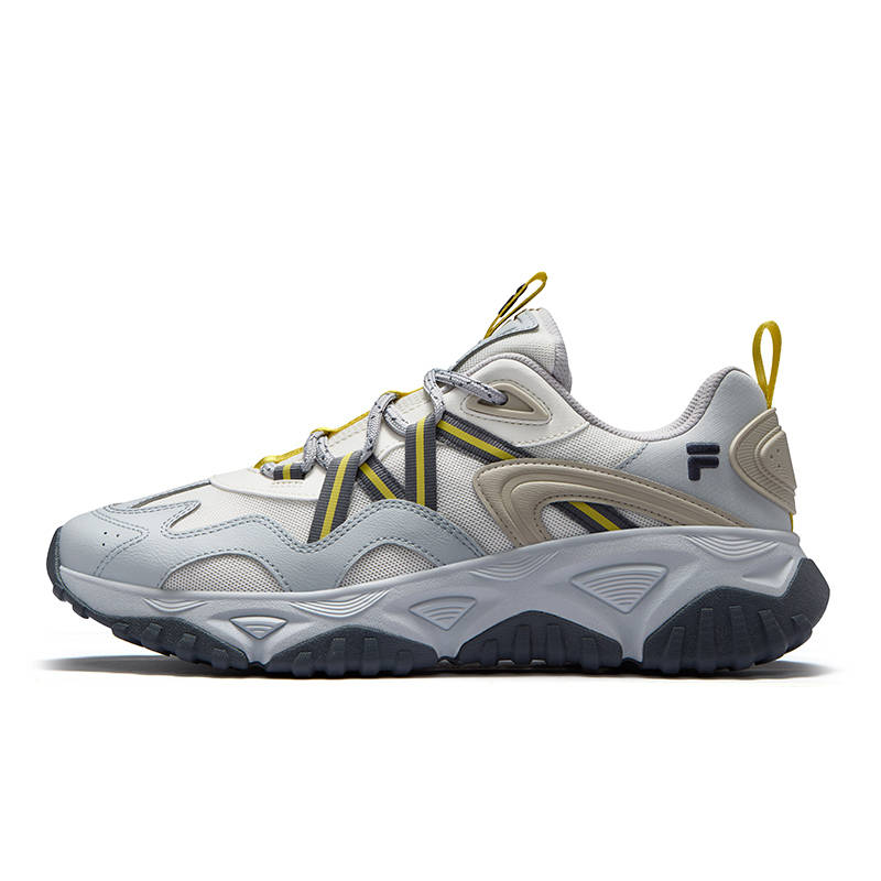 FILA FUSION FREEROAM Wander Shoes Low top Casual Shoes Men's Snow Castle Gray