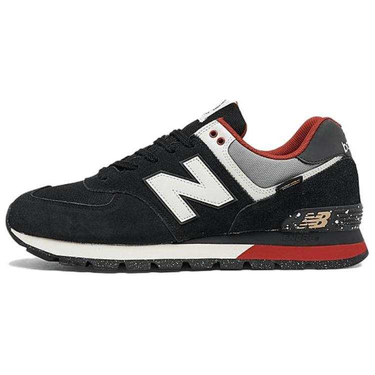 New Balance New Balance NB 574 Cushioning, Wear Resistant Low top Casual Shoes Men's Black