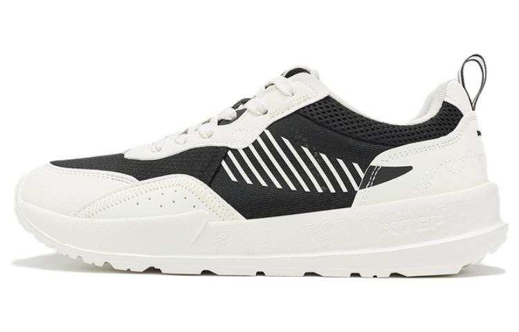 XTEP AGAHO x XTEP Shuoying 2.0 Slip Resistant Abrasion Resistant Low top Sports Casual Shoes Men's Black White