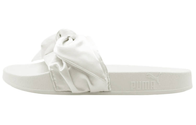 PUMA FENTY BEAUTY x PUMA Rihanna Fenty Quiet Slide Slippers Women's White