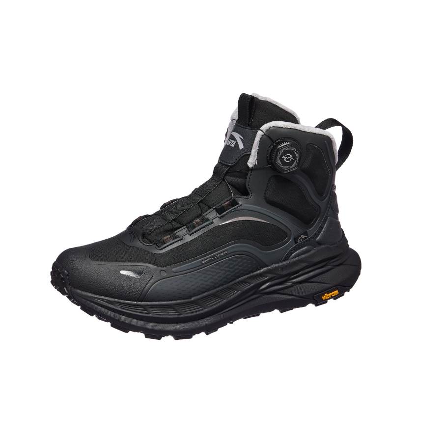 Anta Explorer Pro Thickened And Fleece Lined, Trendy And Versatile High top Casual Shoes Men's