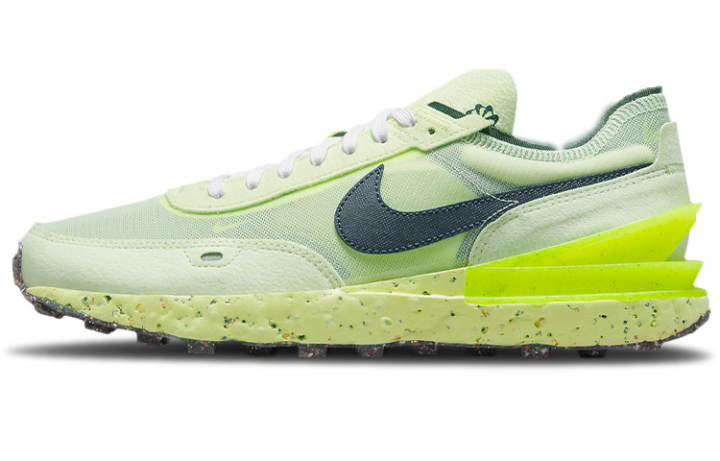 Nike Nike Waffle One 'Neon Green' Cushioning Slip Resistant Cushioning Slip Resistant Low top Casual Shoes Men's Neon Green