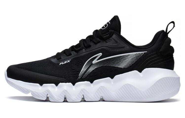 Li-Ning Li Ning LN Fle Slip Resistant Abrasion Resistant Low top Sports Casual Shoes Men's Black