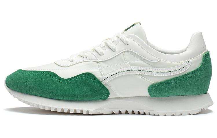 Li-Ning Li Ning CF Forest Woven Abrasion Resistant Breathable Low top Casual Shoes Men's White Green
