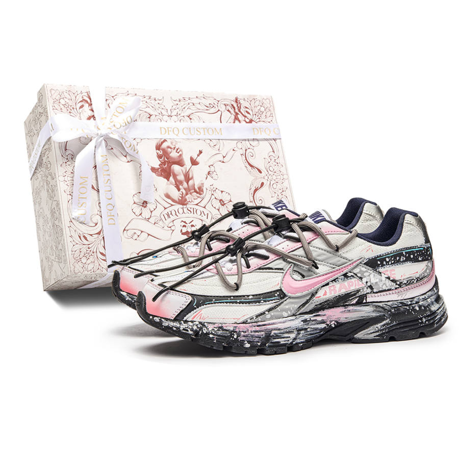 Nike Nike Initiator Da Vinci, Shopping Bag, Jumping Candy Abrasion Resistant Abrasion Resistant Low top Casual Shoes Unisex