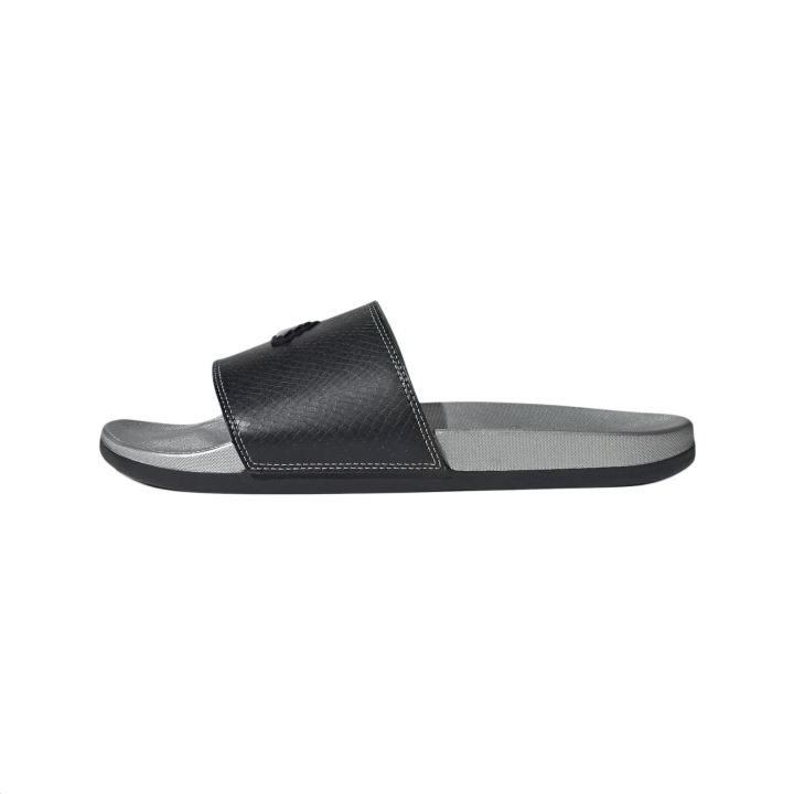Adidas Adilette Adidas Comfort Slide 'Black Silver Metallic'