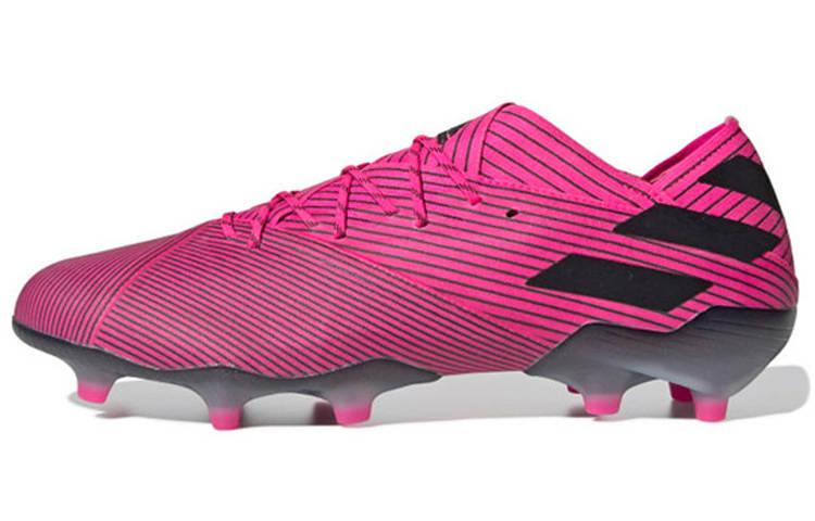 Adidas Adidas Nemeziz FG Firm Ground Natural Grass Slip Resistant Slip Resistant Soccer Shoes Men's Pink
