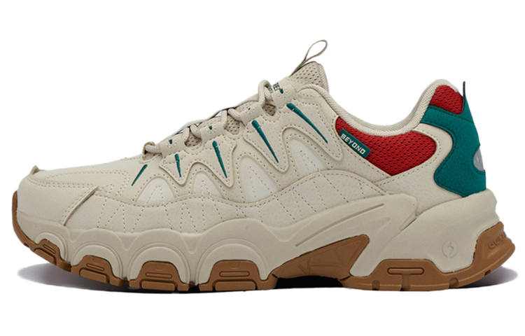 361° Deer Chase Slip Resistant Abrasion Resistant Thermal Low top Casual Shoes Men's Light Bone