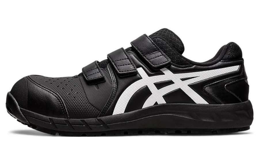 ASICS Winjob Cp112 Leather Cushioning Abrasion Resistant Breathable Low top Casual Shoes Unisex Black