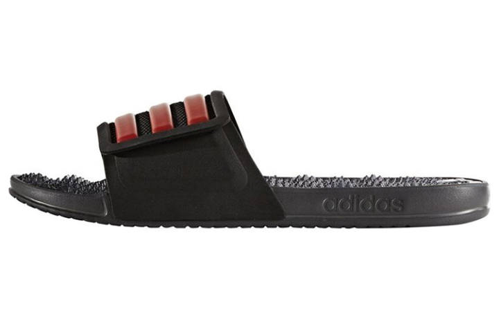 Adidas Adidas Adissage 2.0 'Black Red'
