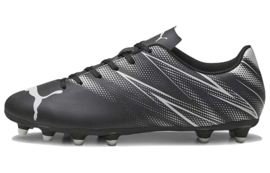 PUMA Attacanto Cushioning Abrasion Resistant Cushioning, Wear Resistant Soccer Shoes Men's Black