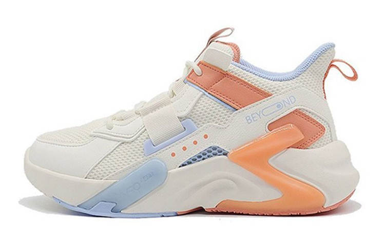 361° Padded And Fleece Lined, Cold Resistant Thermal High top Sports Casual Shoes Women's White Red