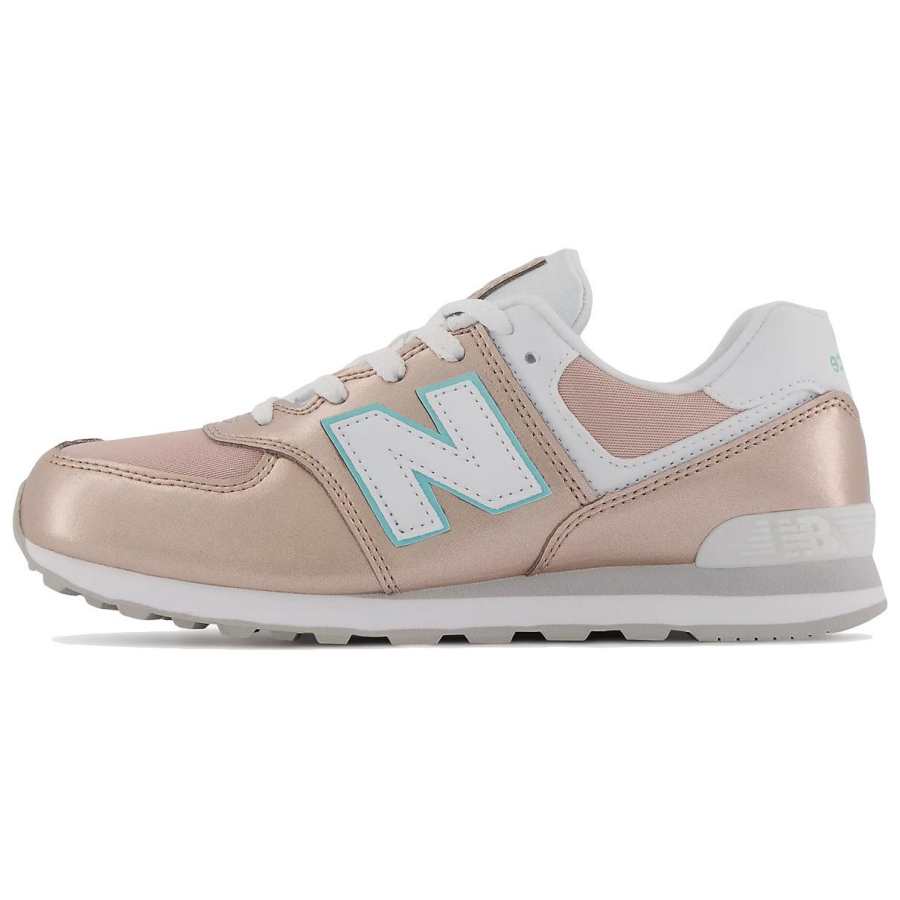 New Balance New Balance NB 574 Comfortable Low top Casual Shoes Women's Pink White
