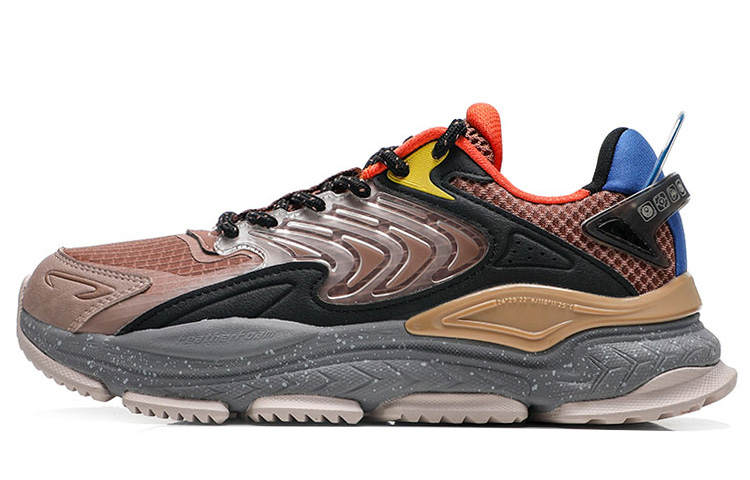 XTEP Textile, Synthetic Leather, TPU Slip Resistant Abrasion Resistant Low top Casual Shoes Men's