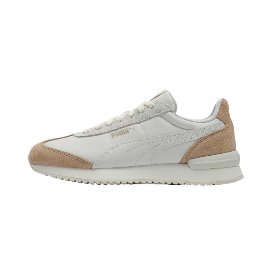 PUMA R78 Comfortable Cushioning, Wear Resistant Low top Casual Shoes Unisex Ecru