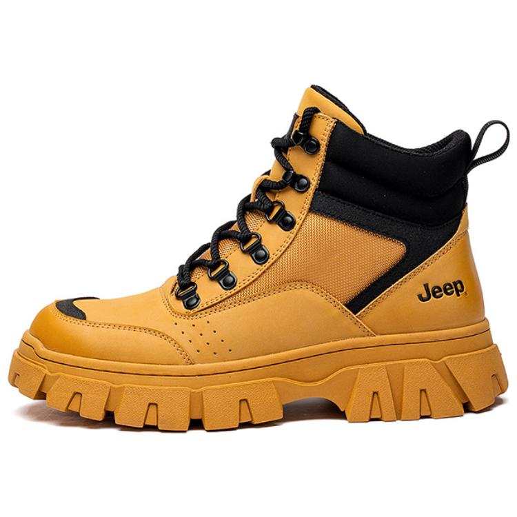 Jeep Jeep Combat Boots Men's Yellow