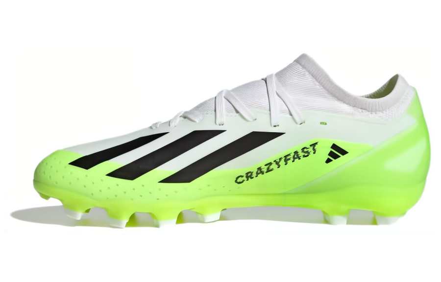 Adidas Adidas X Crazyfast.3 Artificial Turf Slip Resistant Abrasion Resistant Soccer Shoes Unisex Green
