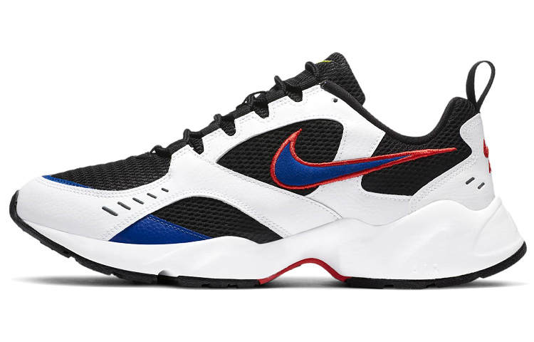 Nike Nike Air Heights Cushioning Slip Resistant Abrasion Resistant Low top Casual Shoes Men's White Black Blue