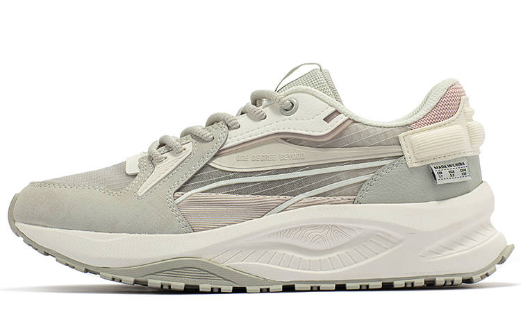 361° Slip Resistant Abrasion Resistant Slip Resistant Abrasion Resistant Low top Sports Casual Shoes Women's Gray