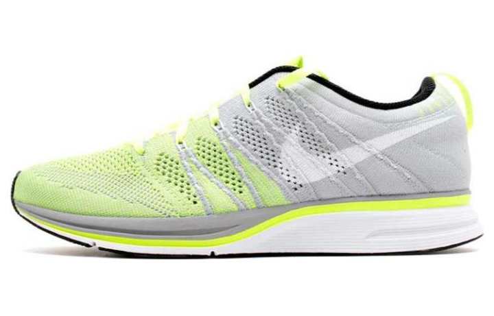 Nike Nike Flyknit Trainer Volt White