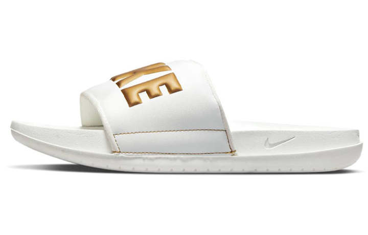 Nike Nike Offcourt Slide 'Summit White Metallic Gold' Women's