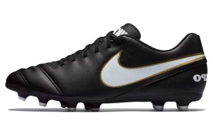 Nike Nike Tiempo Rio Iii Fg Black White Gold