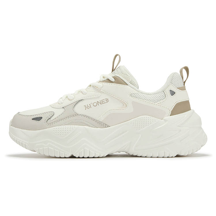 361° Croissant Abrasion Resistant Cushioning Abrasion Resistant Cushioning Low top Casual Shoes Women's Oat Milk